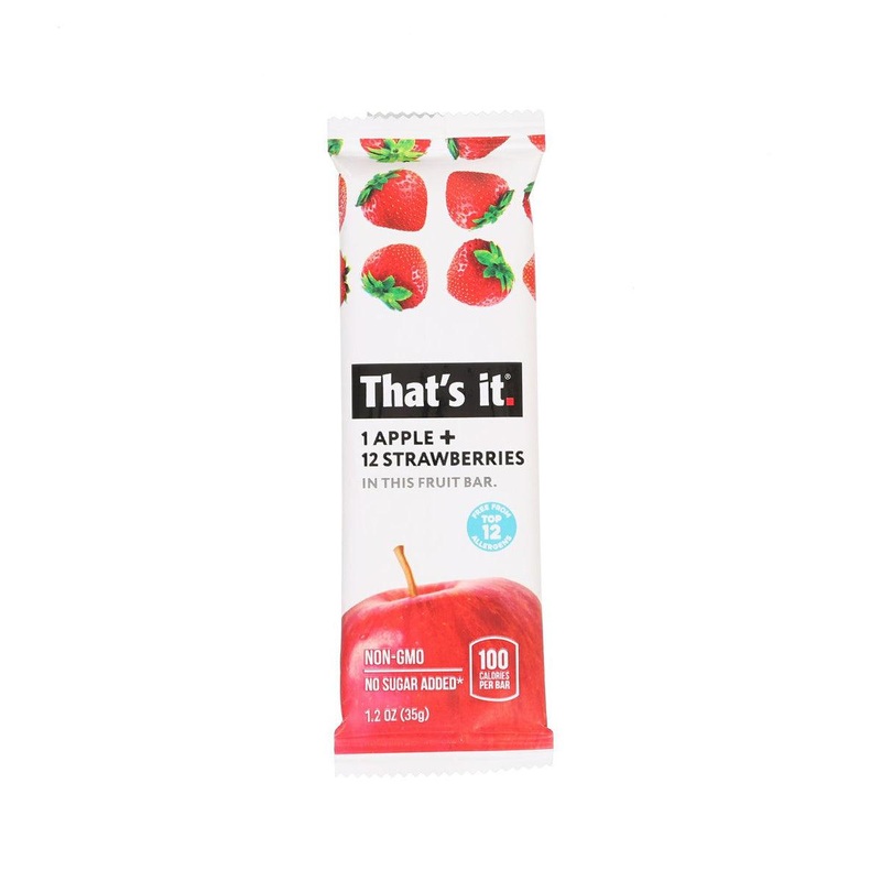 THAT'S IT Fruit Bar - Apple and Strawberry  (35g)