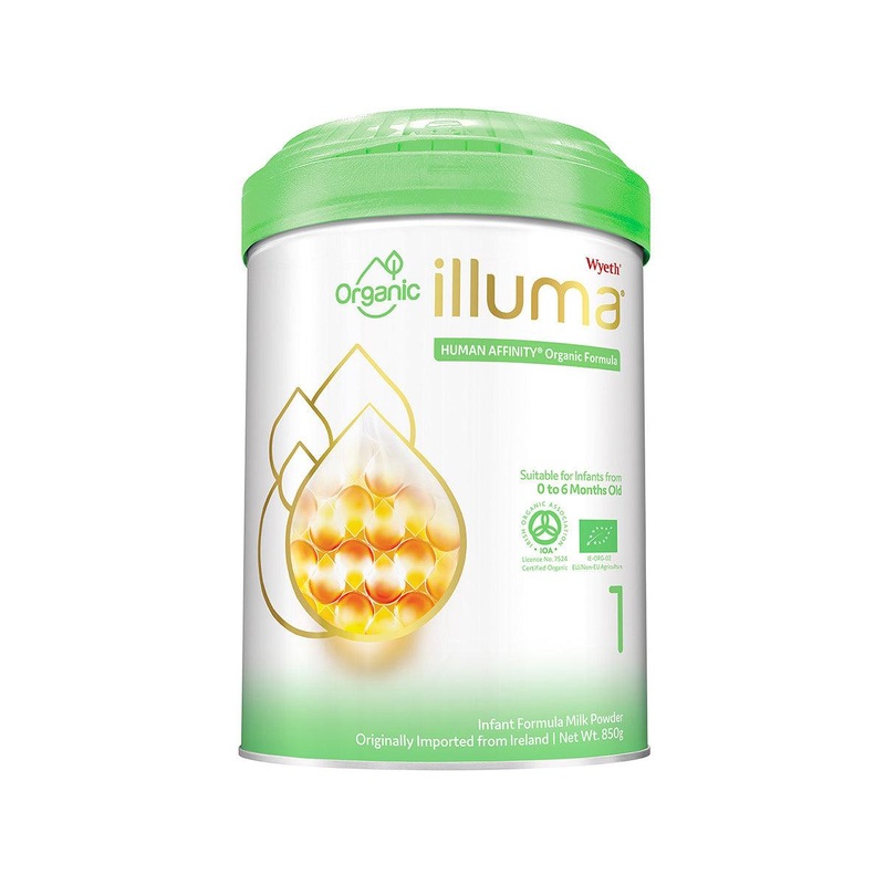 WYETH Illuma Organic Infant Formula Milk Powder - Stage 1  (800g)