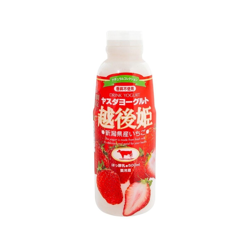 YASUDA Echigohime Strawberry Yogurt Drink  (500mL)