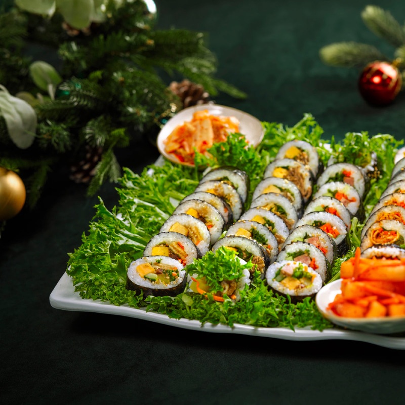 A08 Korean Kimbap Platter  (1pc)