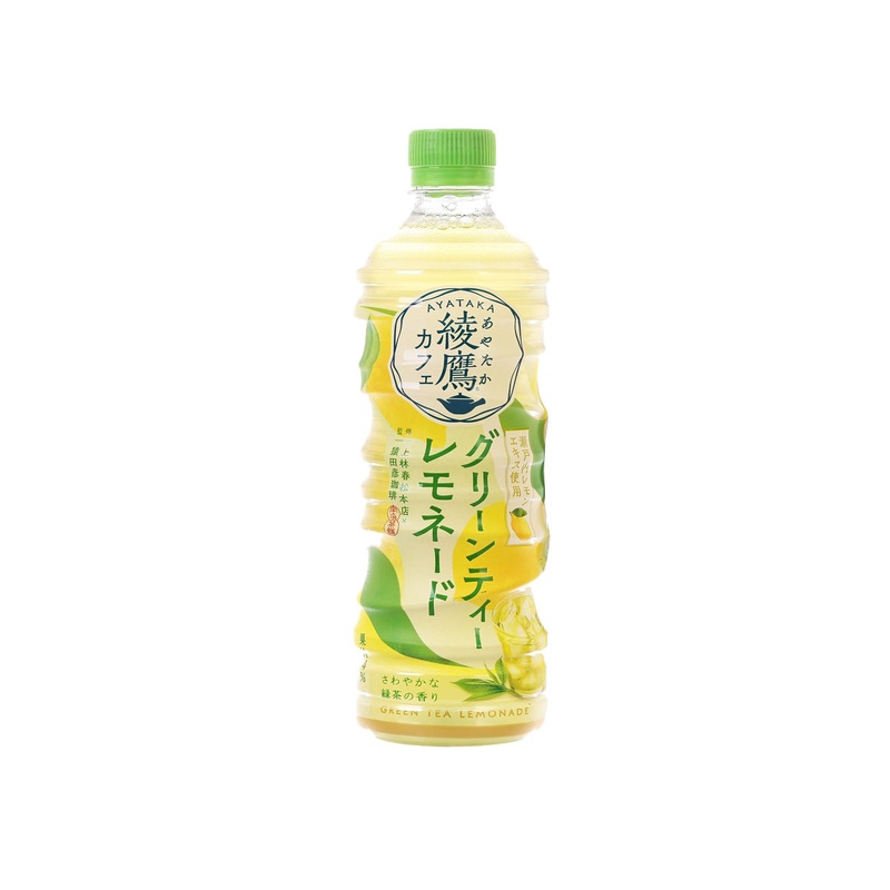 AYATAKA Lemonade Green Tea [PET]  (525mL)