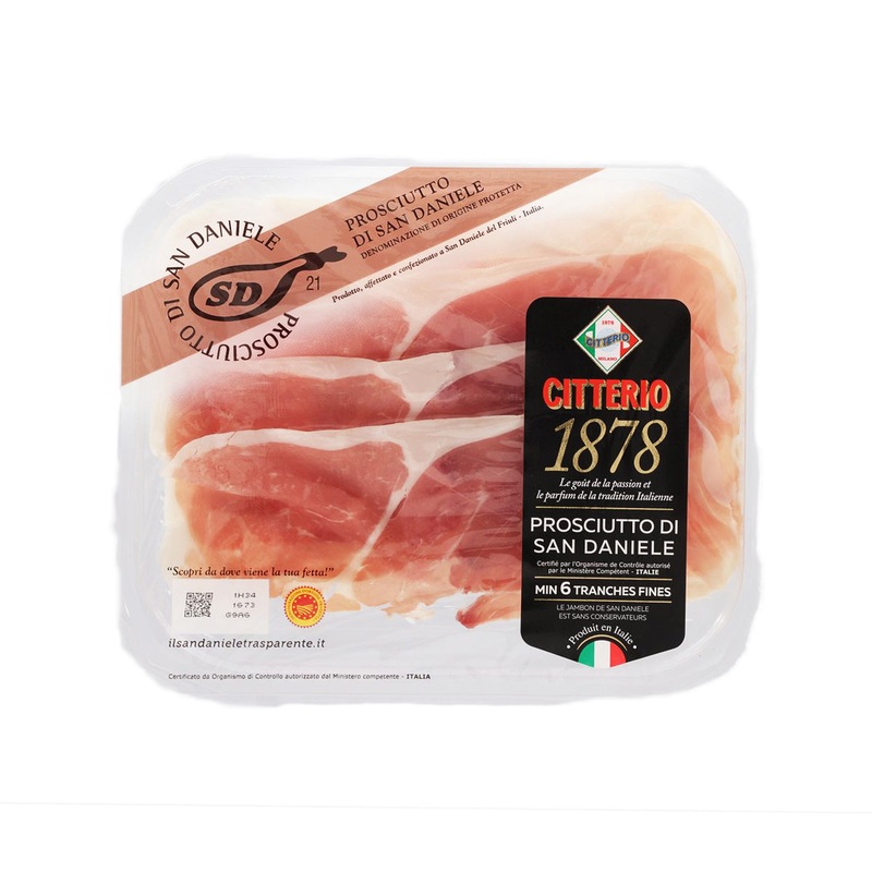 CITTERIO Prosciutto di San Daniele Ham  (80g)