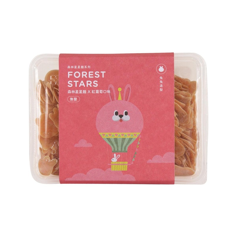 FOREST NOODLE Forest Stars Noodles - Carrot  (200g)