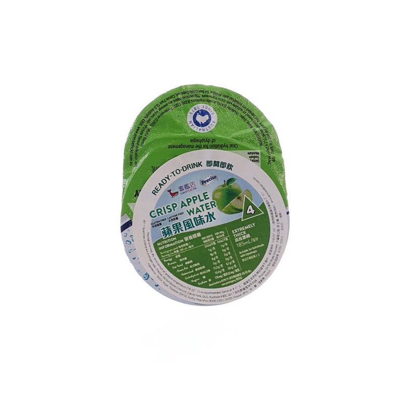 PRECISE Ready-to-Drink Thickened Crisp Apple Flavored Water - Extremely Thick I4  (185mL)
