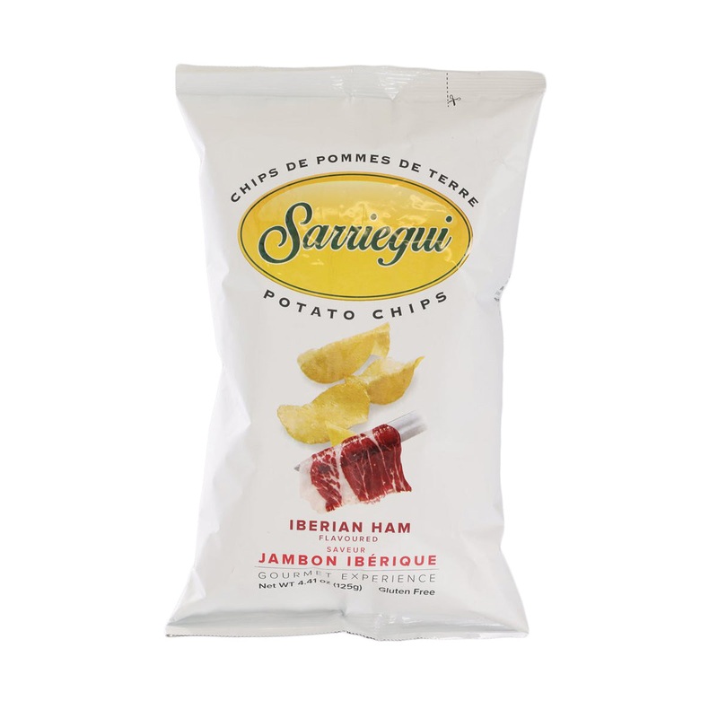 SARRIEGUI Iberian Ham Flavoured Potato Chips  (125g)