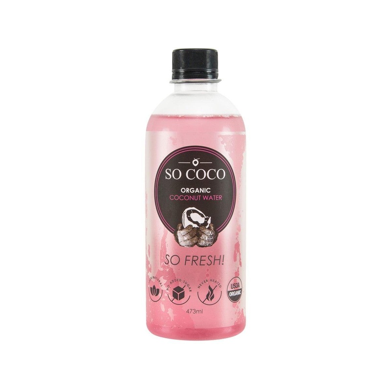 SO COCO Organic Coconut Water [PET]  (473mL)