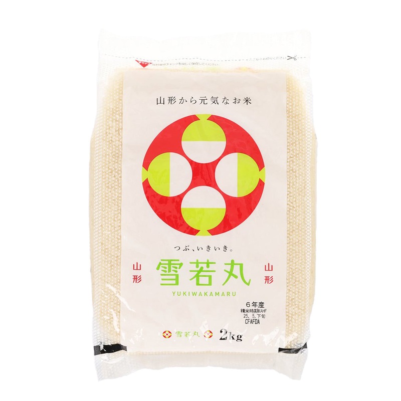 TENDOFOODS Yamagata Yukiwakamaru Rice  (2kg)
