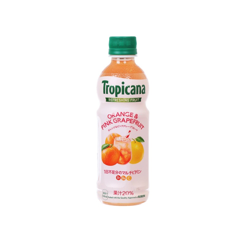TROPICANA Orange & Pink Grapefruit Juice Drink [PET]  (330mL)