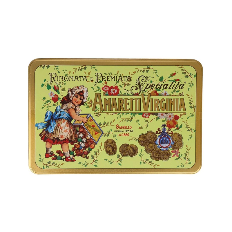 VIRGINIA Soft Amaretti Biscuits - Classic Tin  (600g)