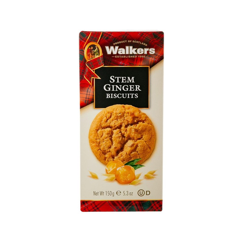 WALKERS Stem Ginger Biscuits  (150g)