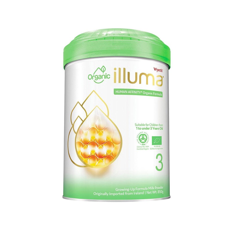WYETH Illuma Organic Growing-Up Formula Milk Powder - Stage 3  (800g)
