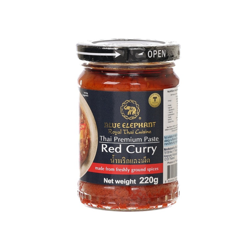 BLUE ELEPHANT Red Curry Paste  (220g)
