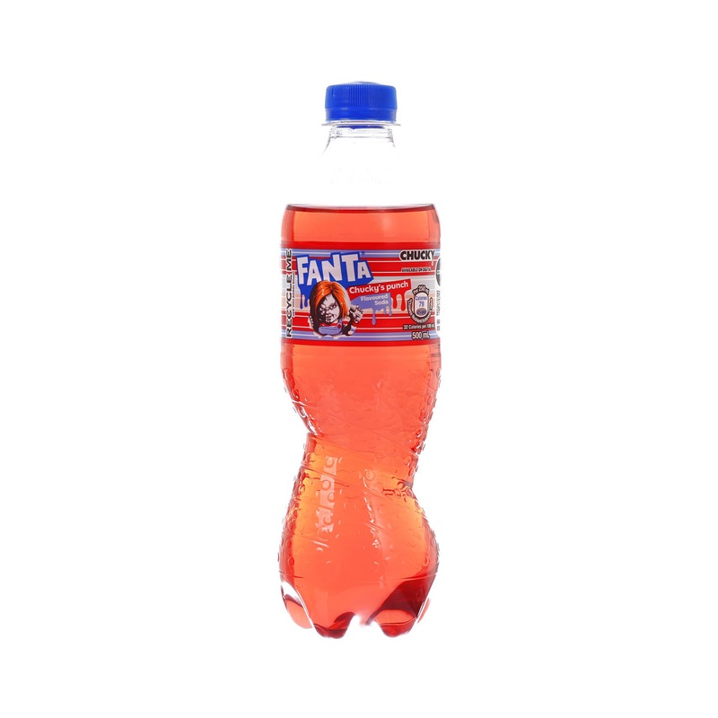 FANTA Chuckys Punch Flavored Soda - HK [PET]  (500mL)