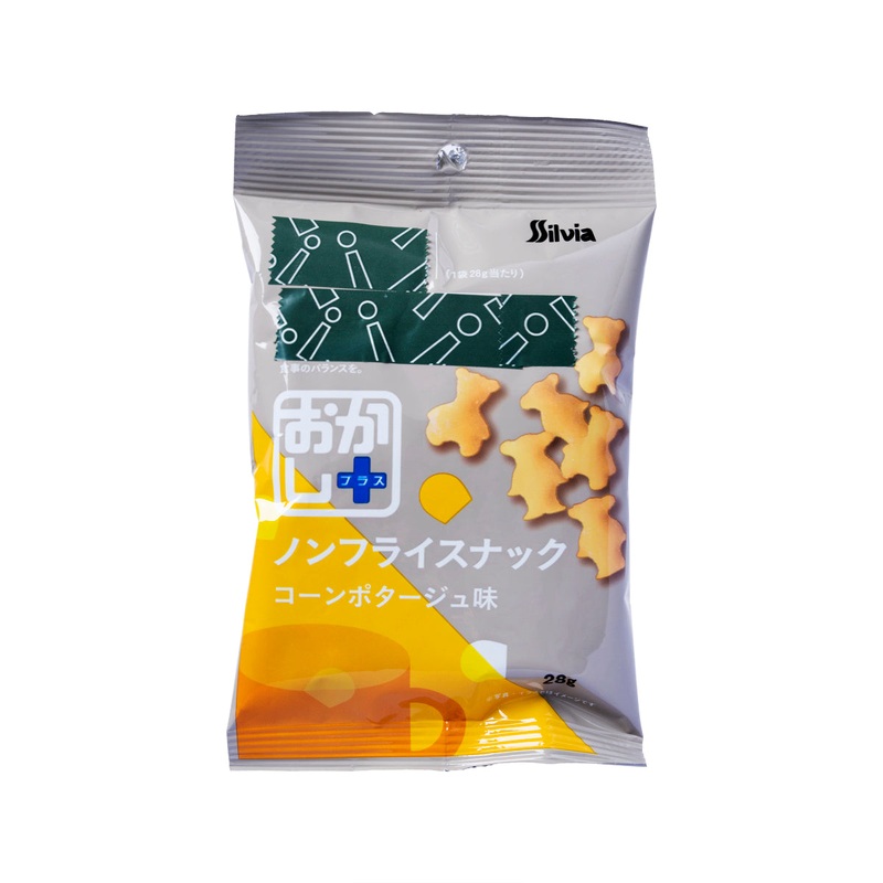 SIL VIA Non-Fried Snack - Corn Potage  (28g)