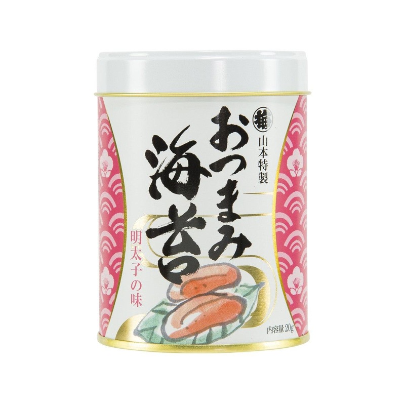 YAMAMOTO NORITEN Seaweed Snack - Mentaiko Spicy Cod Roe  (20g)