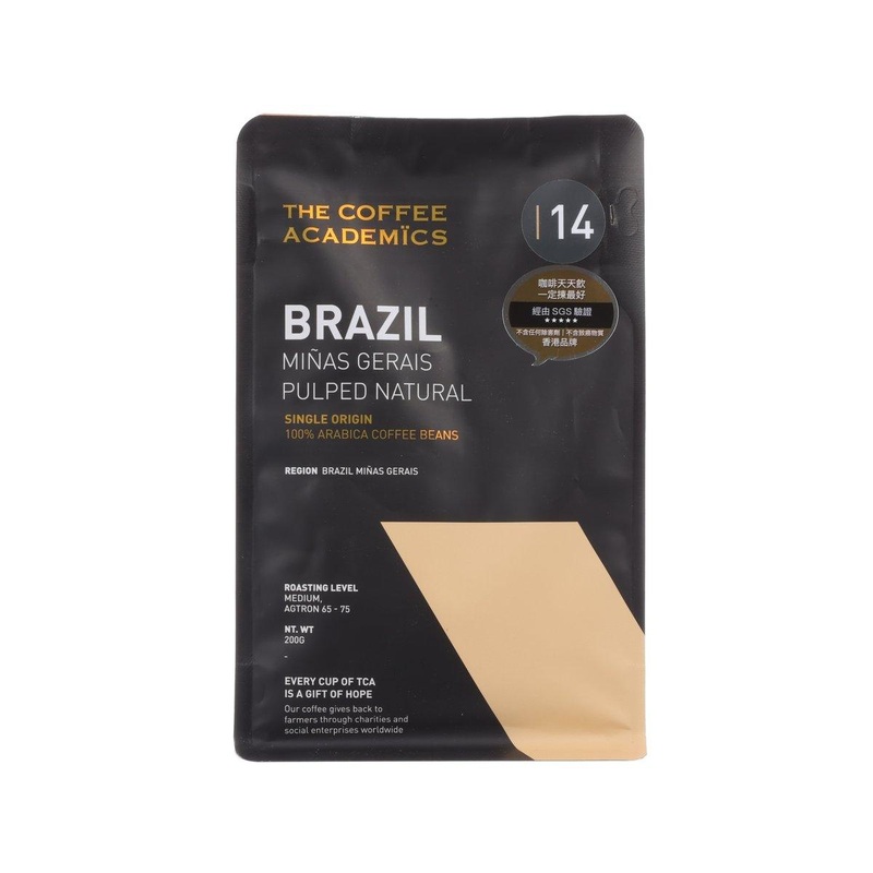 THE COFFEE ACADEMICS Coffee Beans - 14 Brazil Mias Gerais Pulped Natural  (200g)