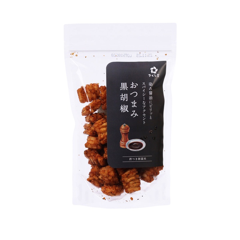 SAKURA SEIKA Black Pepper Rice Cracker  (65g)