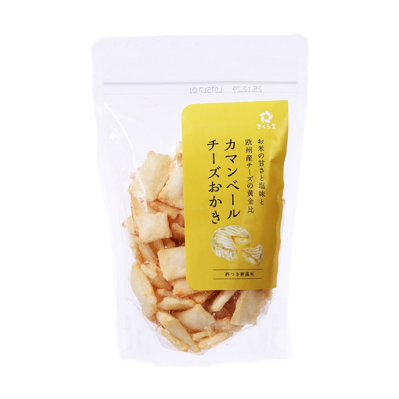 SAKURA SEIKA Camembert Cheese Okaki Rice Cracker  (80g)
