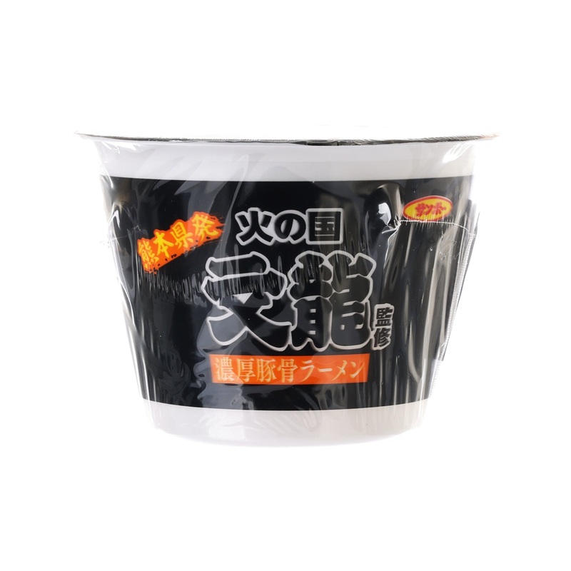 SANPOFOODS Kumamoto "Hinokuni Bunryu" Supervised Rich Porkbone Soup Ramen  (130g)