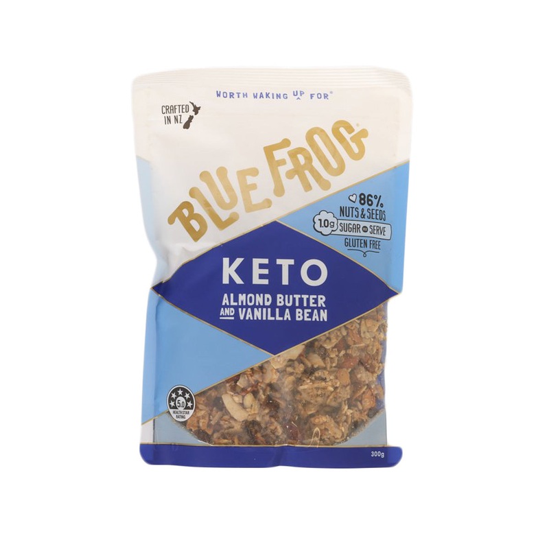 BLUEFROG Keto Almond Butter & Vanilla Bean Granola  (300g)