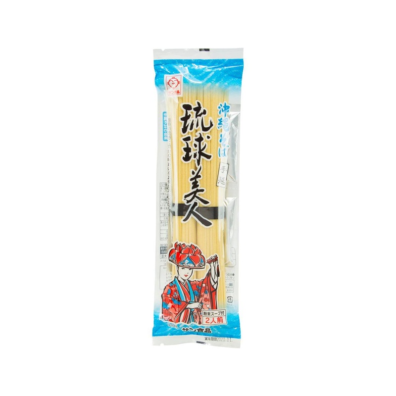SUN FOODS Ryukyu Bijin Okinawa Soba Noodle  (200g)