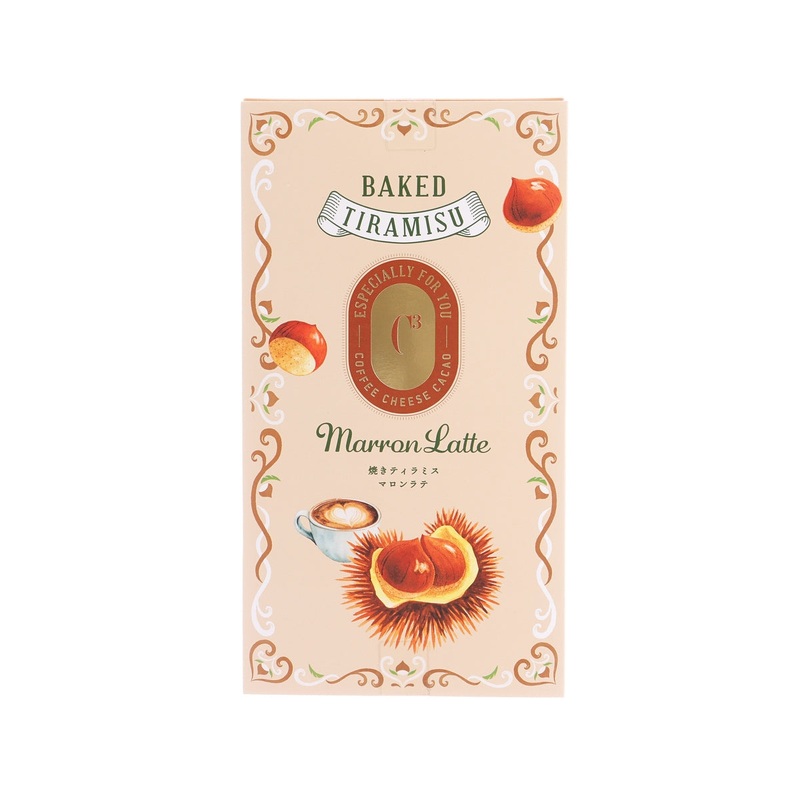 SUZETTE C3 Baked Tiramisu - Marron Latte  (6pcs)