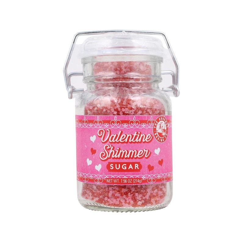 THE GOURMET BAKING CO Valentine Shimmer Sugar Sprinkles  (255g)
