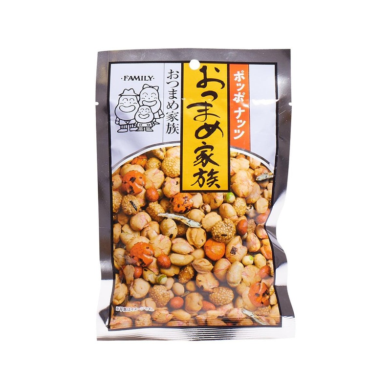 POPPONUTS Otumame Family Mixed Nuts Snacks  (60g)