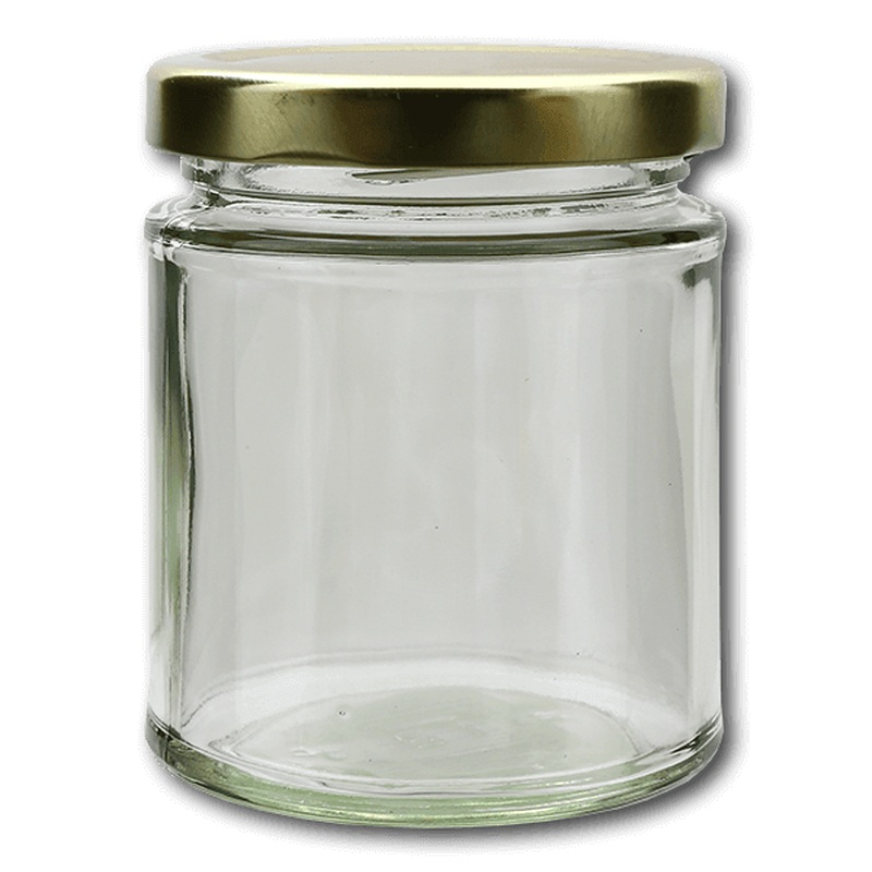 TALA Round Jar with Gold Screw Top