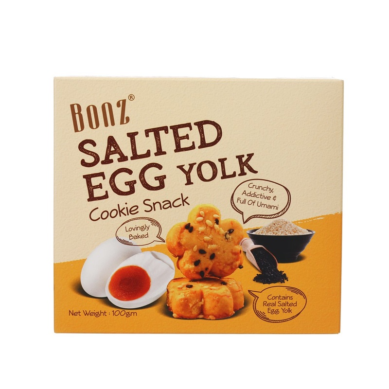 BONZ Salted Egg Yolk Flavoured Cookie  (100g)
