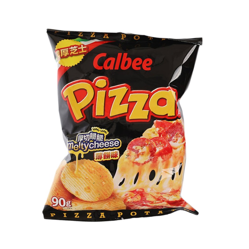 CALBEE Pizza Flavoured Potato Chips  (90g)
