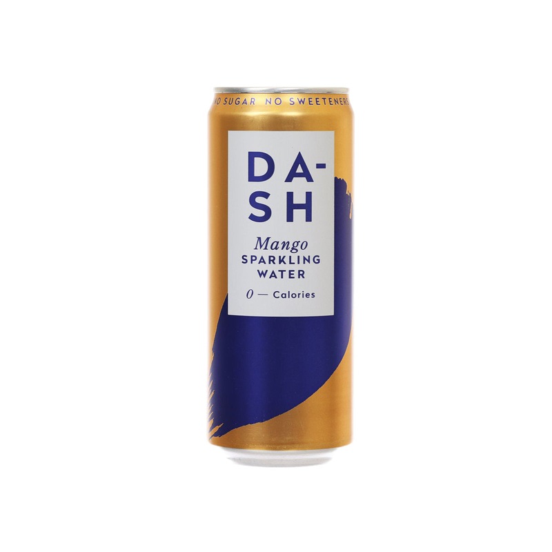DASH 0 Calorie Sparkling Water Infused with Wonky - Mangoes  (330mL)