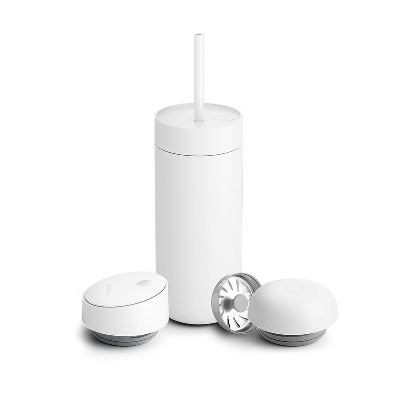FELLOW Carter 3-in-1 Sip System - Matte White