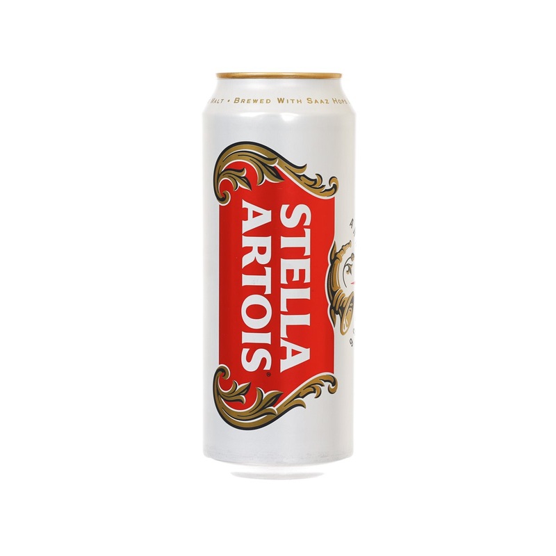 STELLA ARTOIS Premium Lager Beer (Alc 5%) [Can]  (500mL)