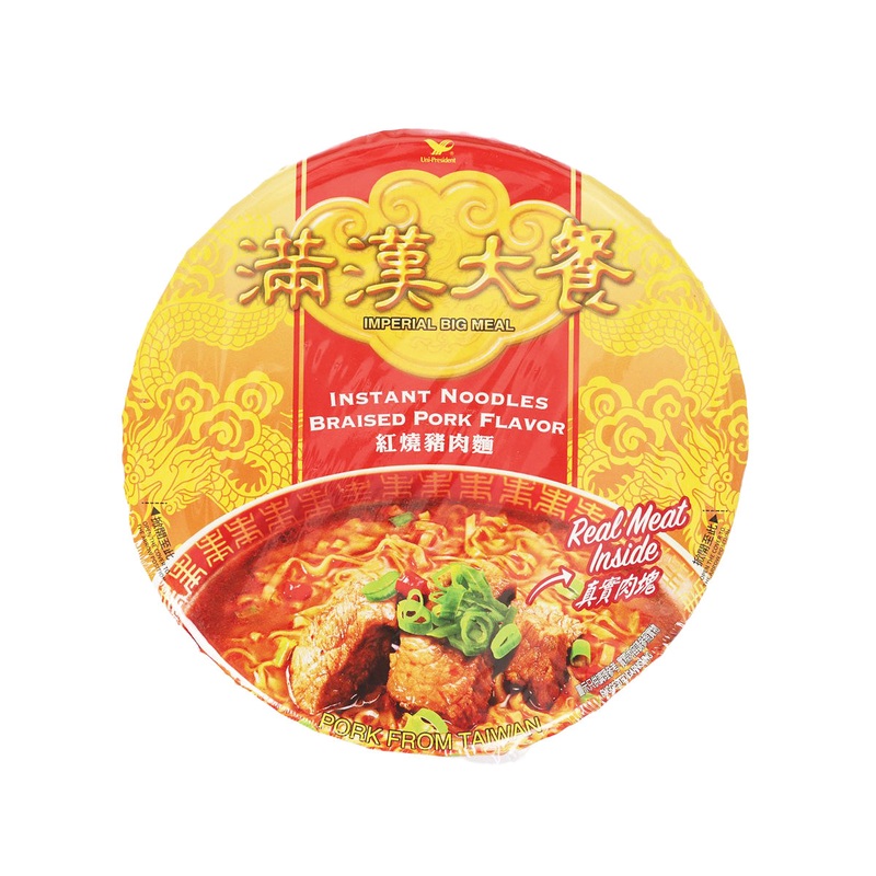 UNI PRESIDENT Imperial Big Meal Instant Noodles - Braised Pork Flavor  (199g)