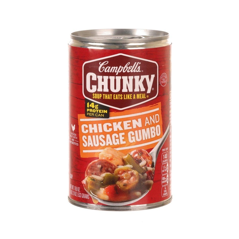 CAMPBELL'S Chucky Chicken and Sausage Gumbo Soup  (533g)