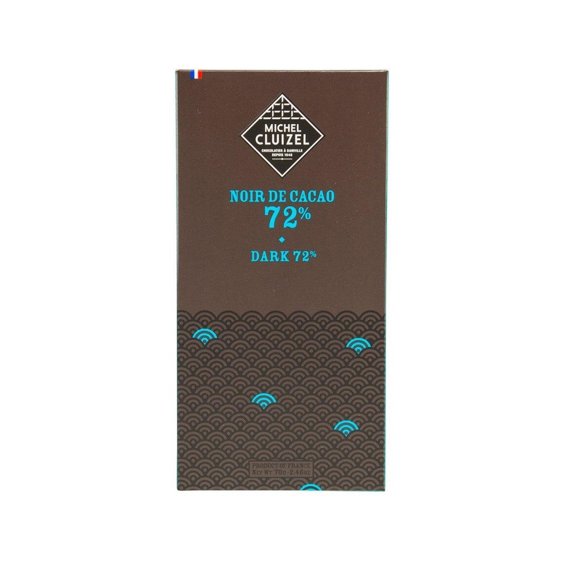 CLUIZEL Kayamebe Dark Chocolate Bar 72%  (70g)