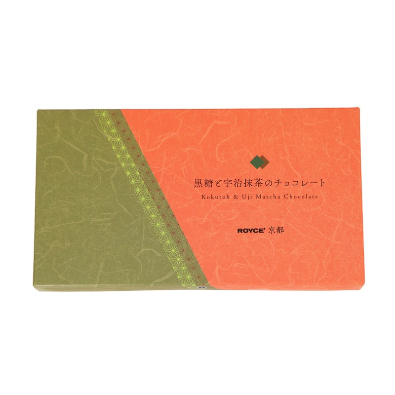 ROYCE' Kyoto Kokutoh Brown Sugar & Uji Matcha Chocolate  (18pcs)