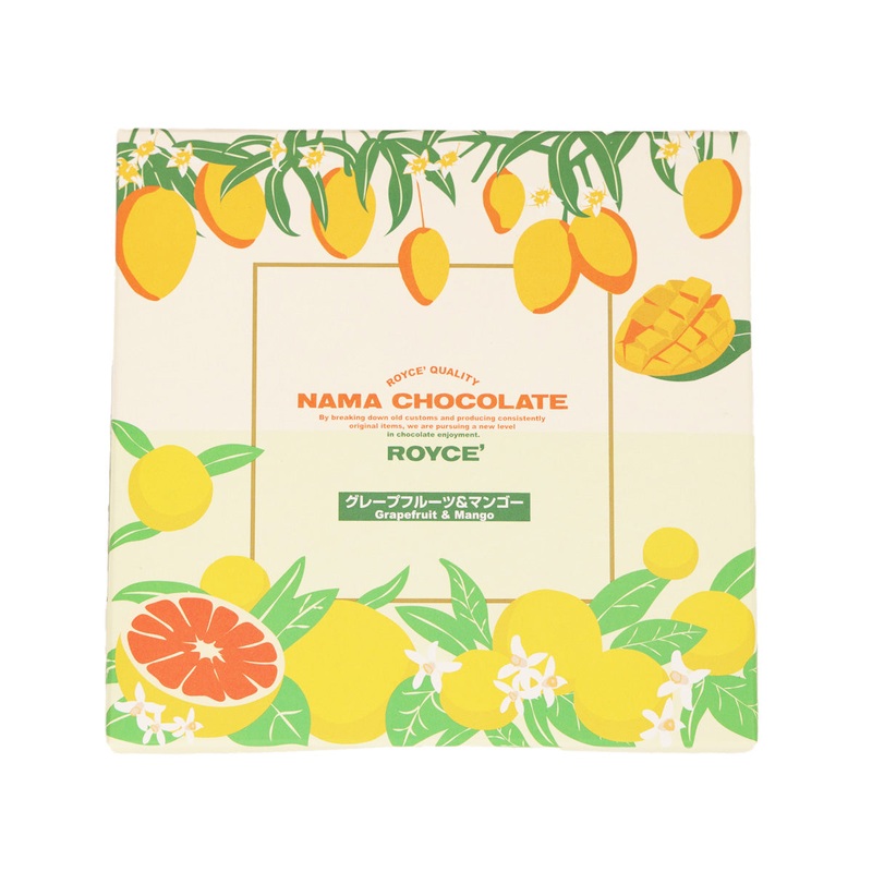 ROYCE' Nama Chocolate - Grapefruit & Mango  (20pcs)