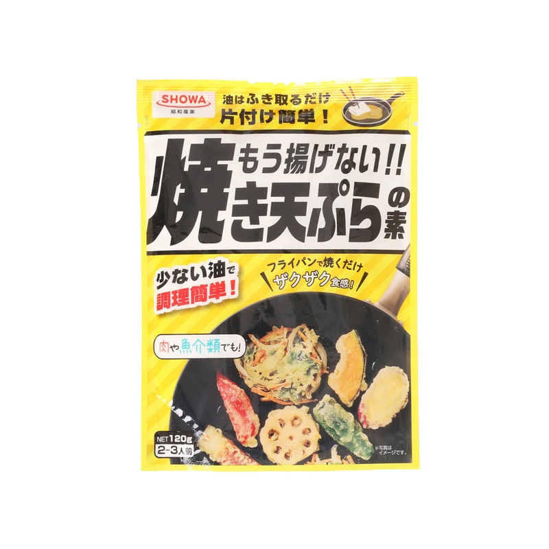 SHOWASANGYO Tempura Batter Mix for Pan Frying  (120g)