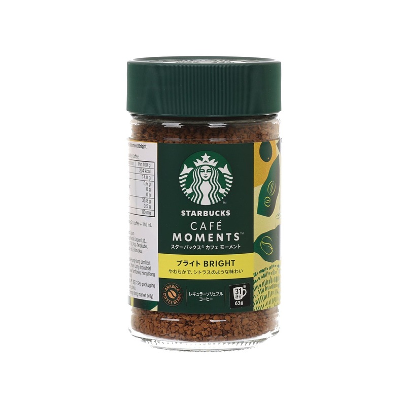 STARBUCKS Caf Moments Bright Premium Instant Coffee  (63g)
