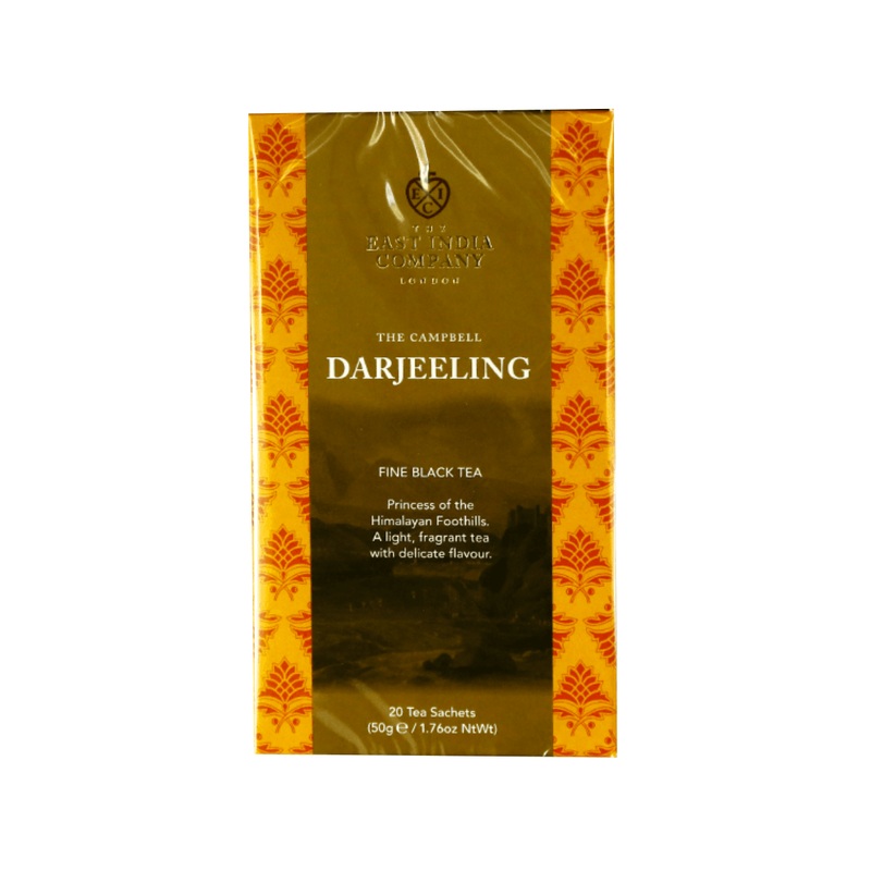THE EAST INDIA COMPANY The Campbell Darjeeling Fine Black Tea Tea Bags  (50g)
