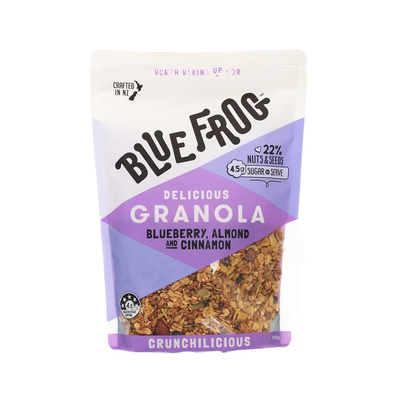 BLUEFROG Blueberry, Almond & Cinnamon Granola  (350g)