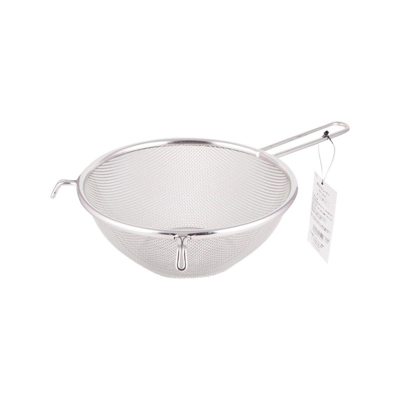 SHIBETSU Tough Strainer with Handle 19cm