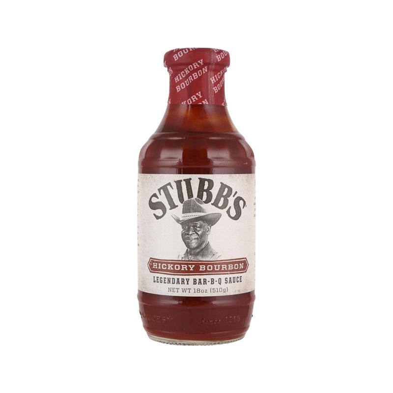 STUBBS Legendary Bar-B-Q Sauce - Hickory Bourbon  (510g)