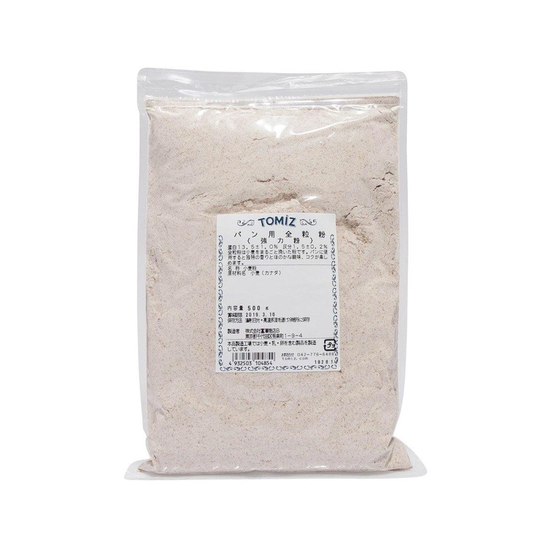 TOMIZAWA Whole Wheat Bread Flour  (500g)