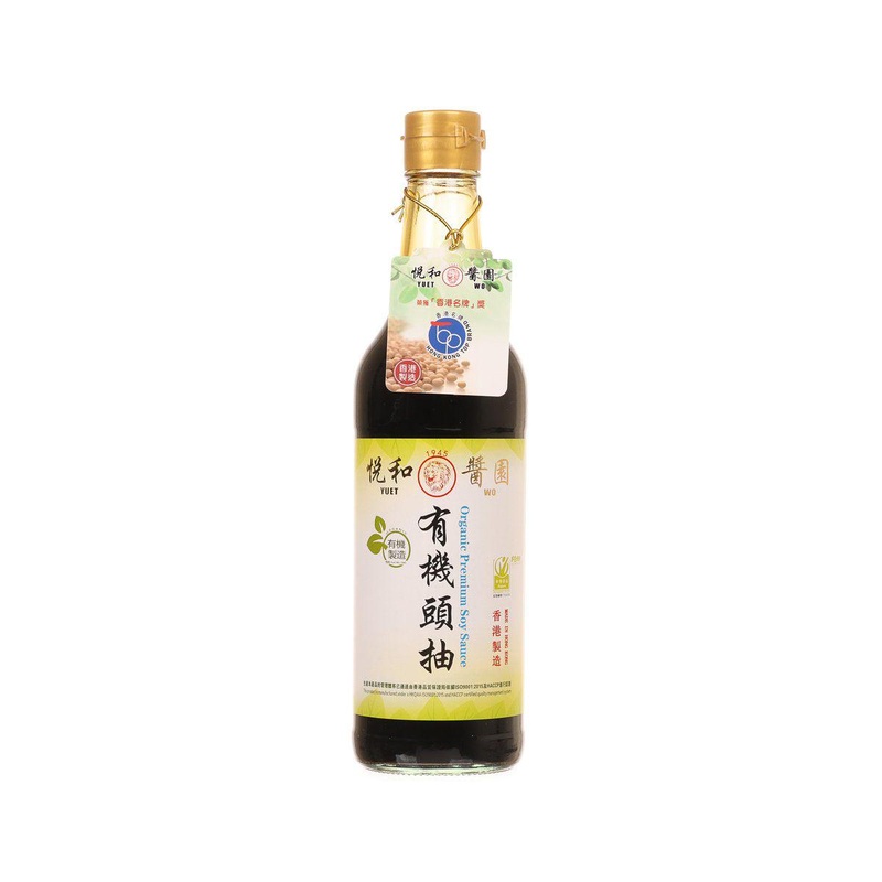 YUET WO Organic Premium Soya Sauce  (500mL)