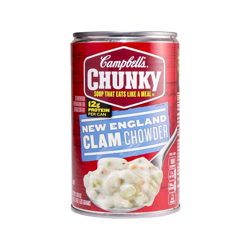 CAMPBELL'S Chunky New England Clam Chowder Soup  (533g)
