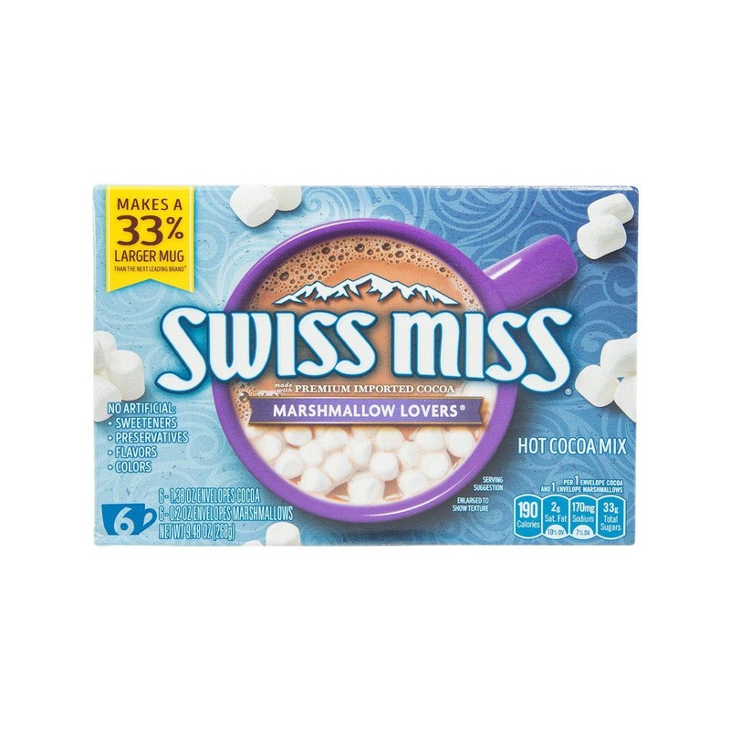 SWISS MISS Marshmallow Lovers Hot Cocoa Mix with Marshmallows  (272g)