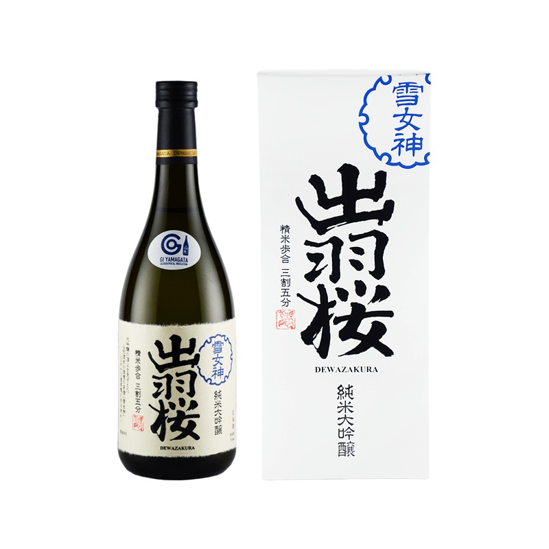 DEWAZAKURA Yukimegami 35 Junmai Daiginjo  (720mL)